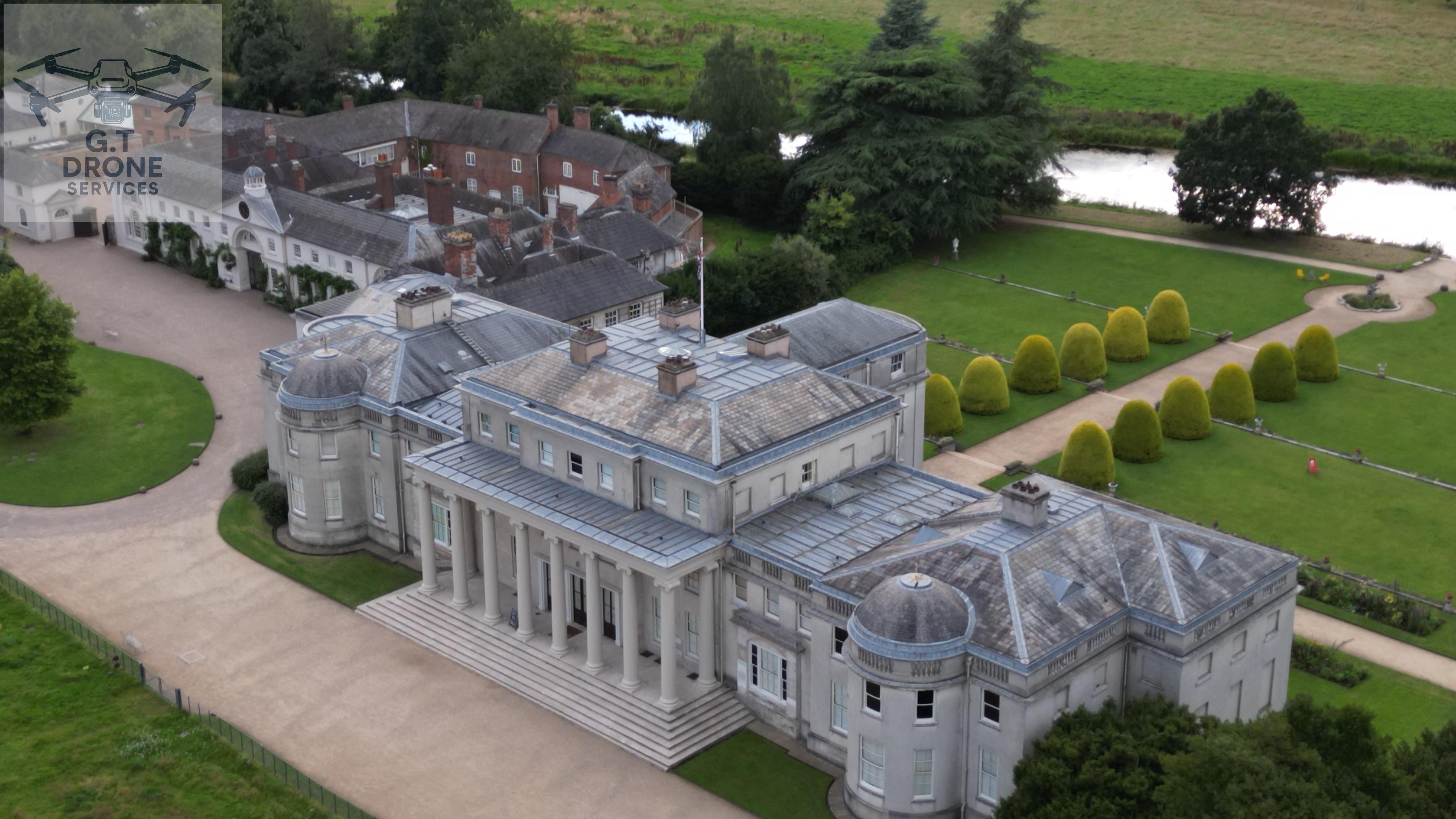High-resolution drone roof survey in Staffordshire